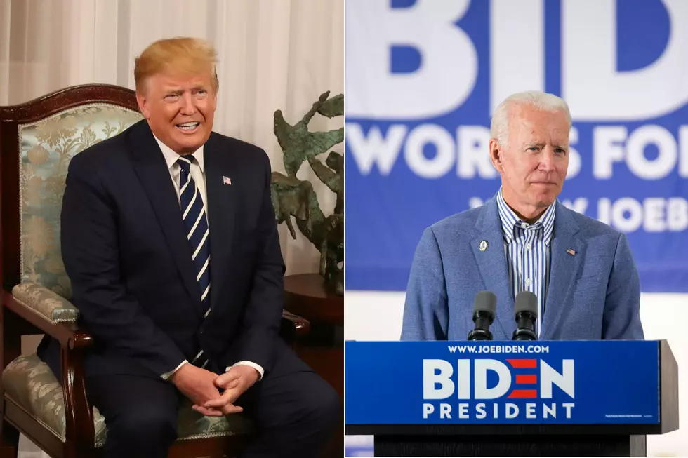 Trips by Trump, Biden Illustration Calculations on Voting Map