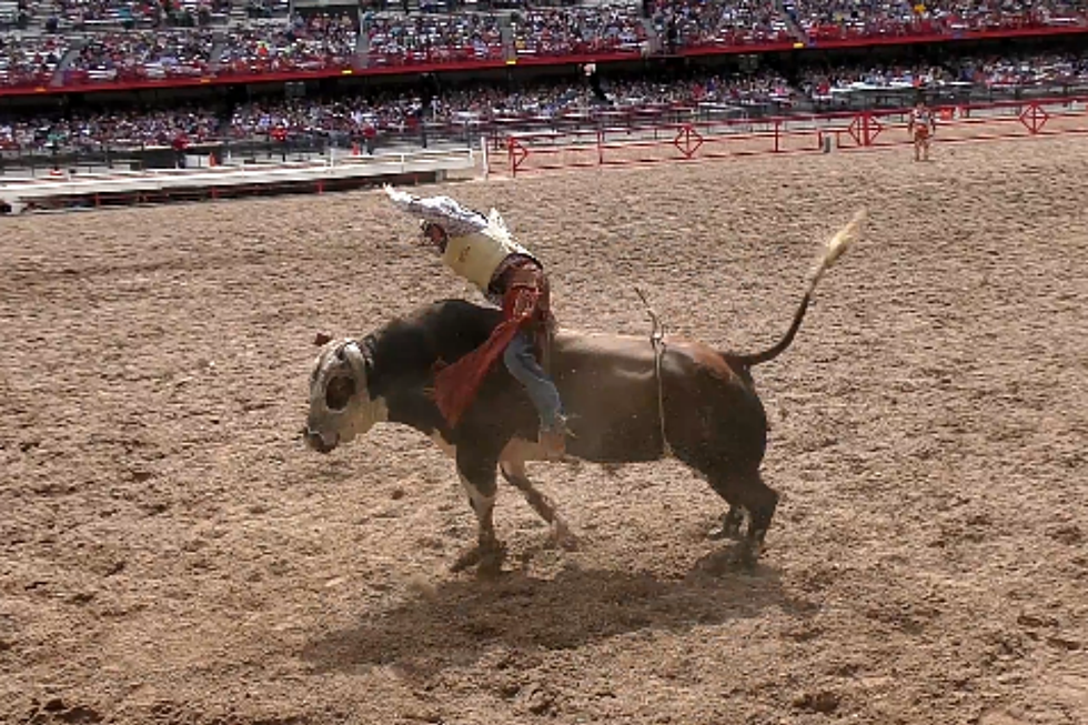2019 Cheyenne Frontier Days Rodeo Bull Riding-Sunday