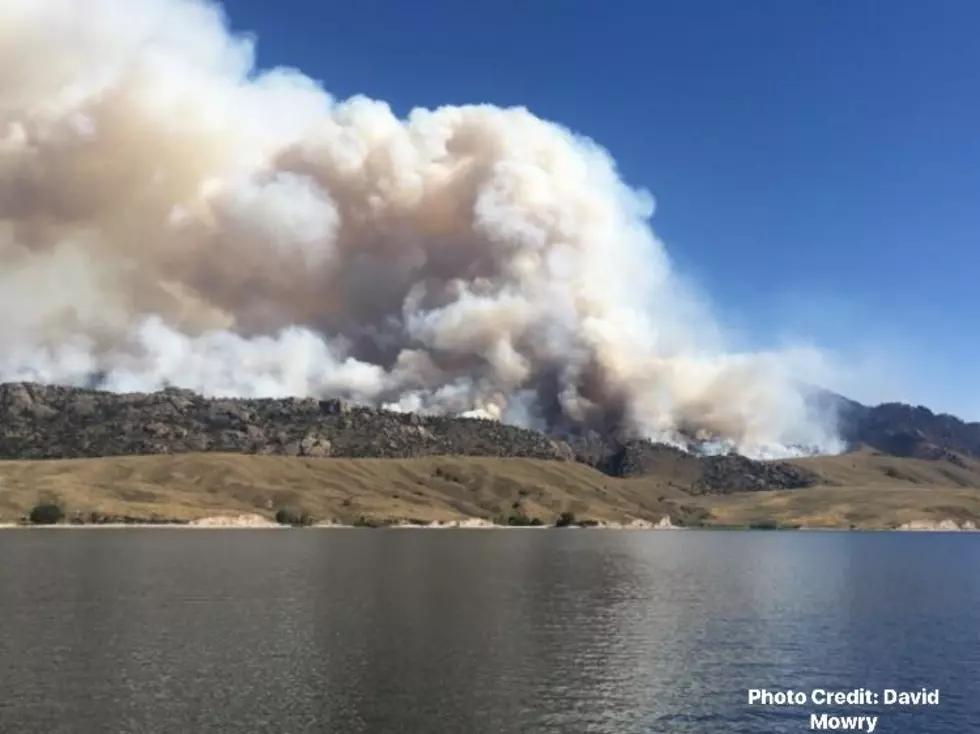 Pedro Mountain Fire Burns 4 Buildings, Now Over 10,000 Acres
