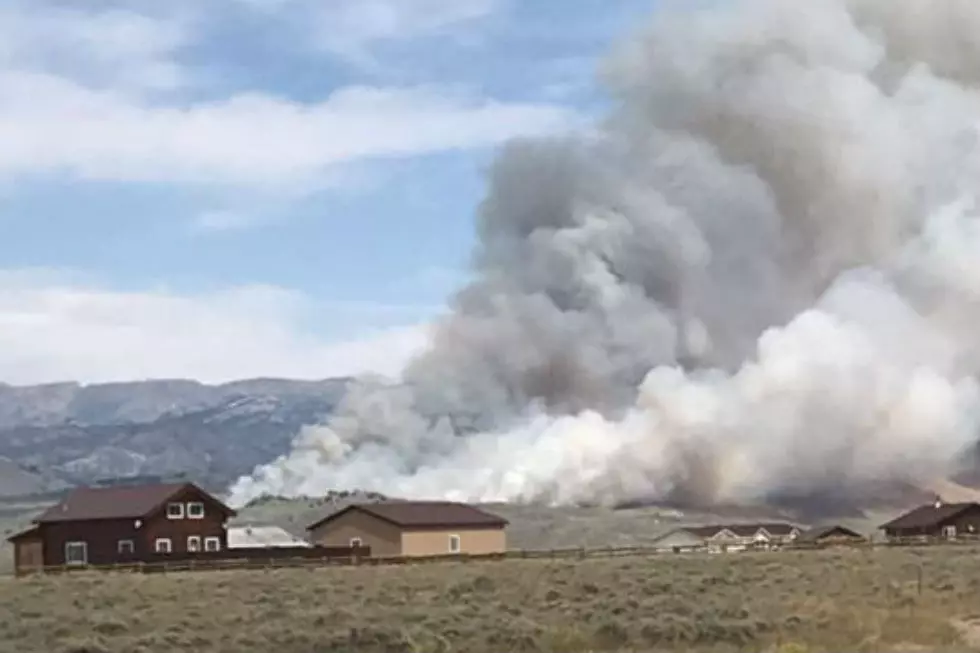Wyoming Wildfire Burns Over 1,300 Acres; 20% Contained [VIDEO]