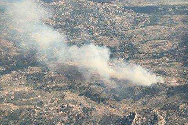 New 95-Acre Wildfire Burning in Converse County