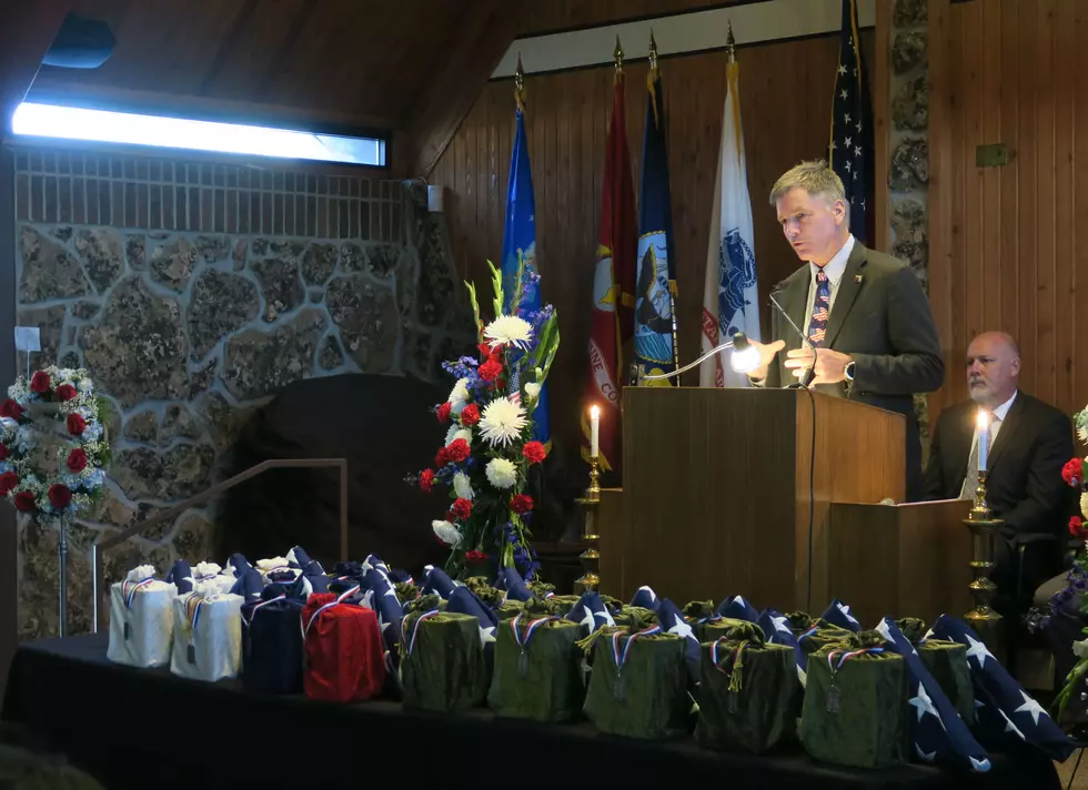 No Longer Alone; Recovered Cremains Interred at Wyoming Veterans Cemetery