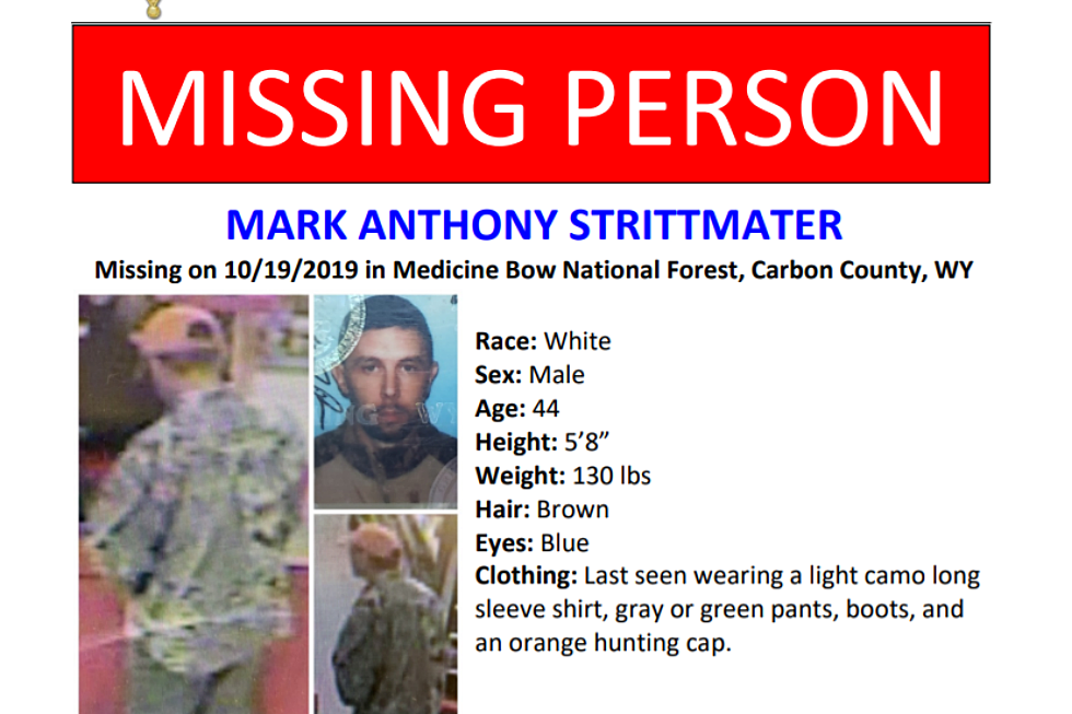 Authorities Search for Missing Hunter in Southern Wyoming