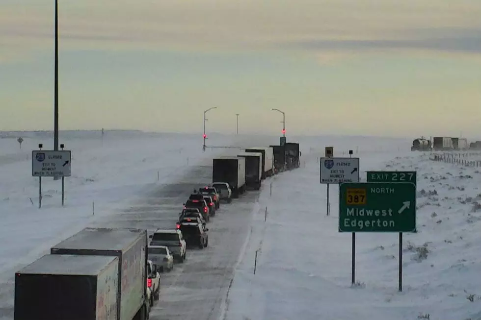 I-25 Closed Again North of Casper Due to Winter Conditions [UPDATED]