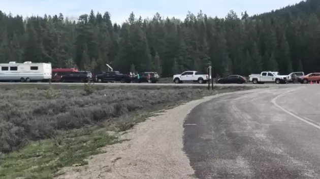 WATCH: Massive Lines Outside Grand Teton National Park