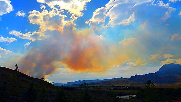 Wildfire Burns 591 Acres West of Cody; Cause Under Investigation