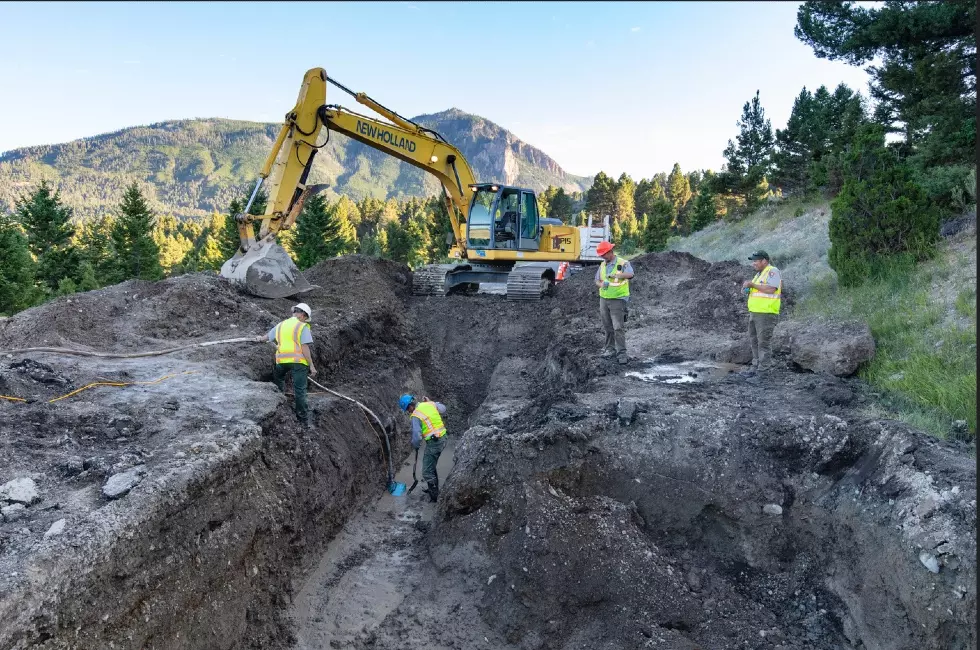 Yellowstone Park Road Reopens After Crews Repair Water Main Break