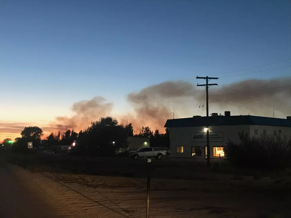 Wildfire West of Casper is Six Miles Long; Highway Still Closed