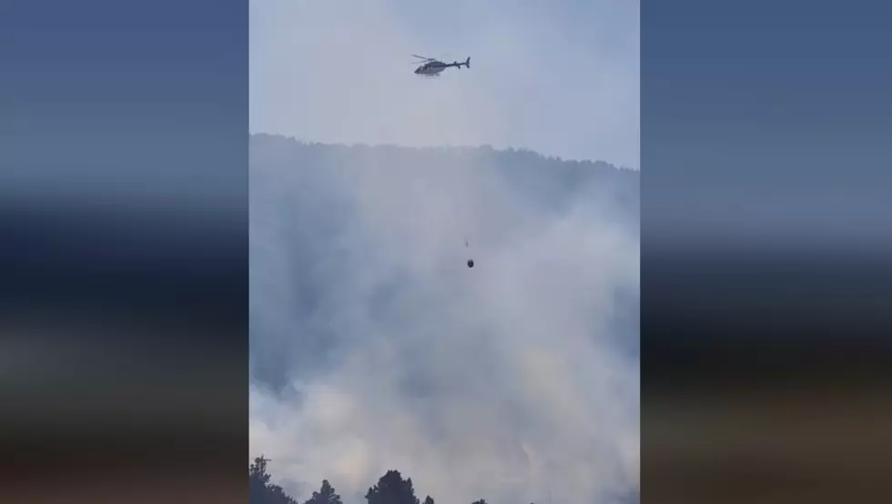 WATCH: Video Shows Helicopter Fighting Garden Creek Fire