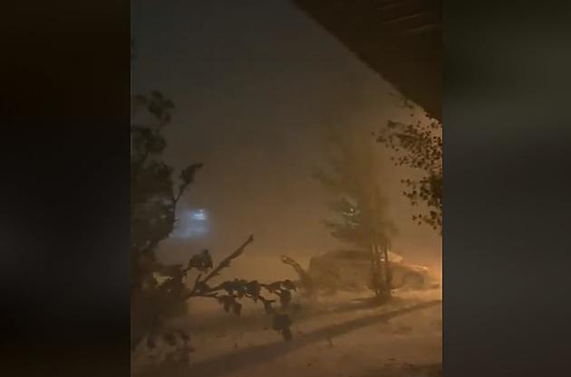 WATCH: Here&#8217;s What it Looked Like in Rock Springs During Storm