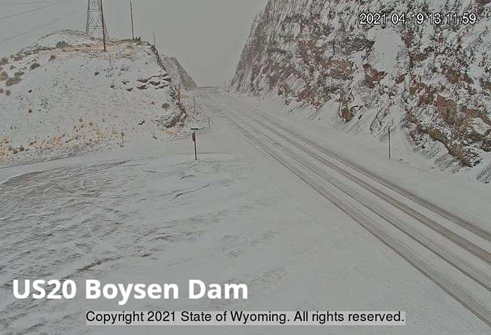 LOOK: Photos Show Storm Pummeling Wyoming