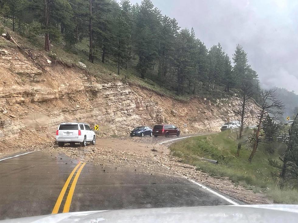 VIDEO: Mudslide on Casper Mountain, Proceed with Caution Near Lookout Point