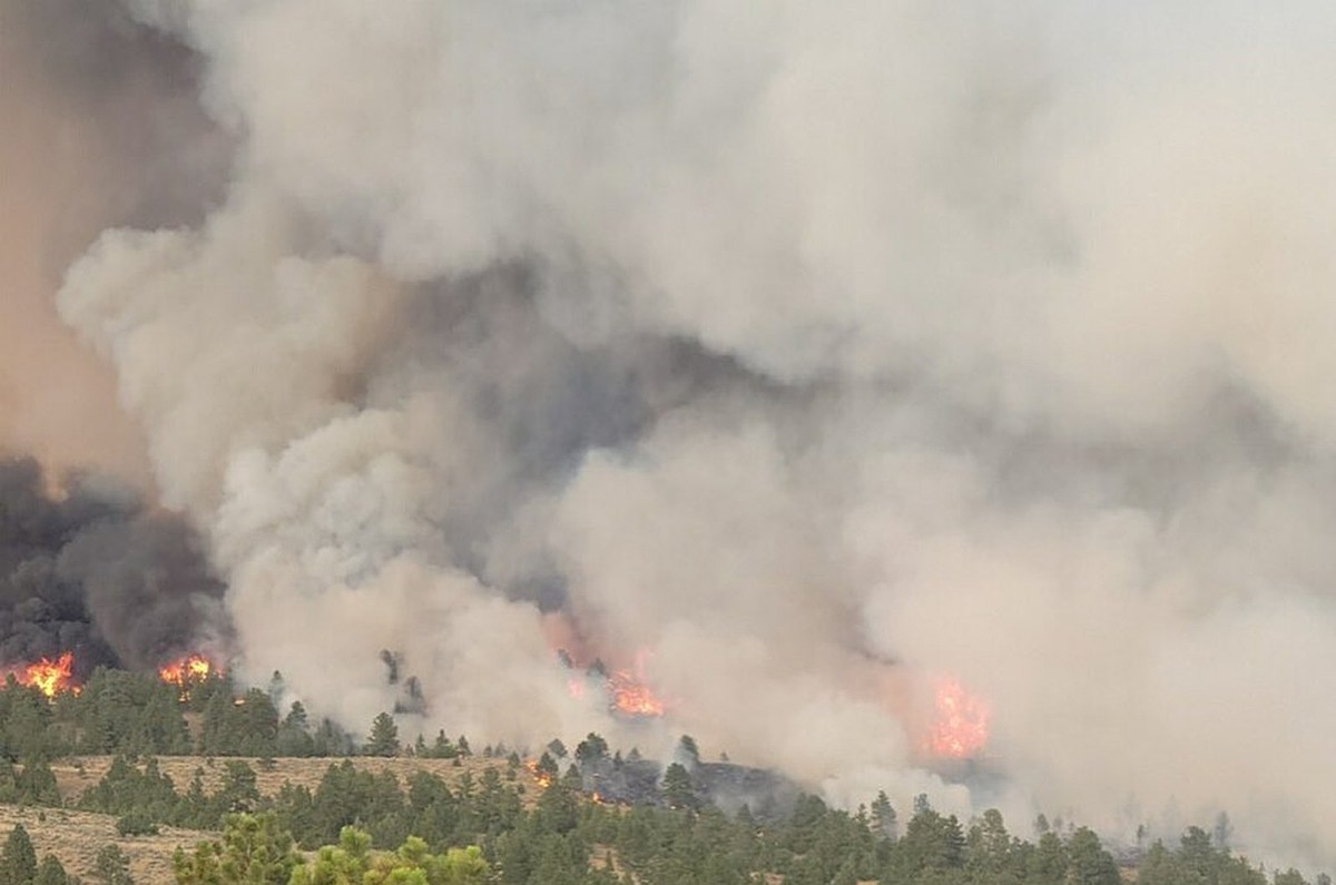 PHOTOS Wildfires Burning Across Wyoming
