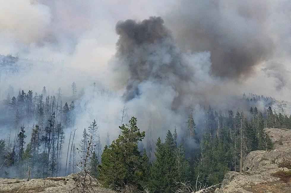 Sand Creek Fire At 749 Acres, No Containment