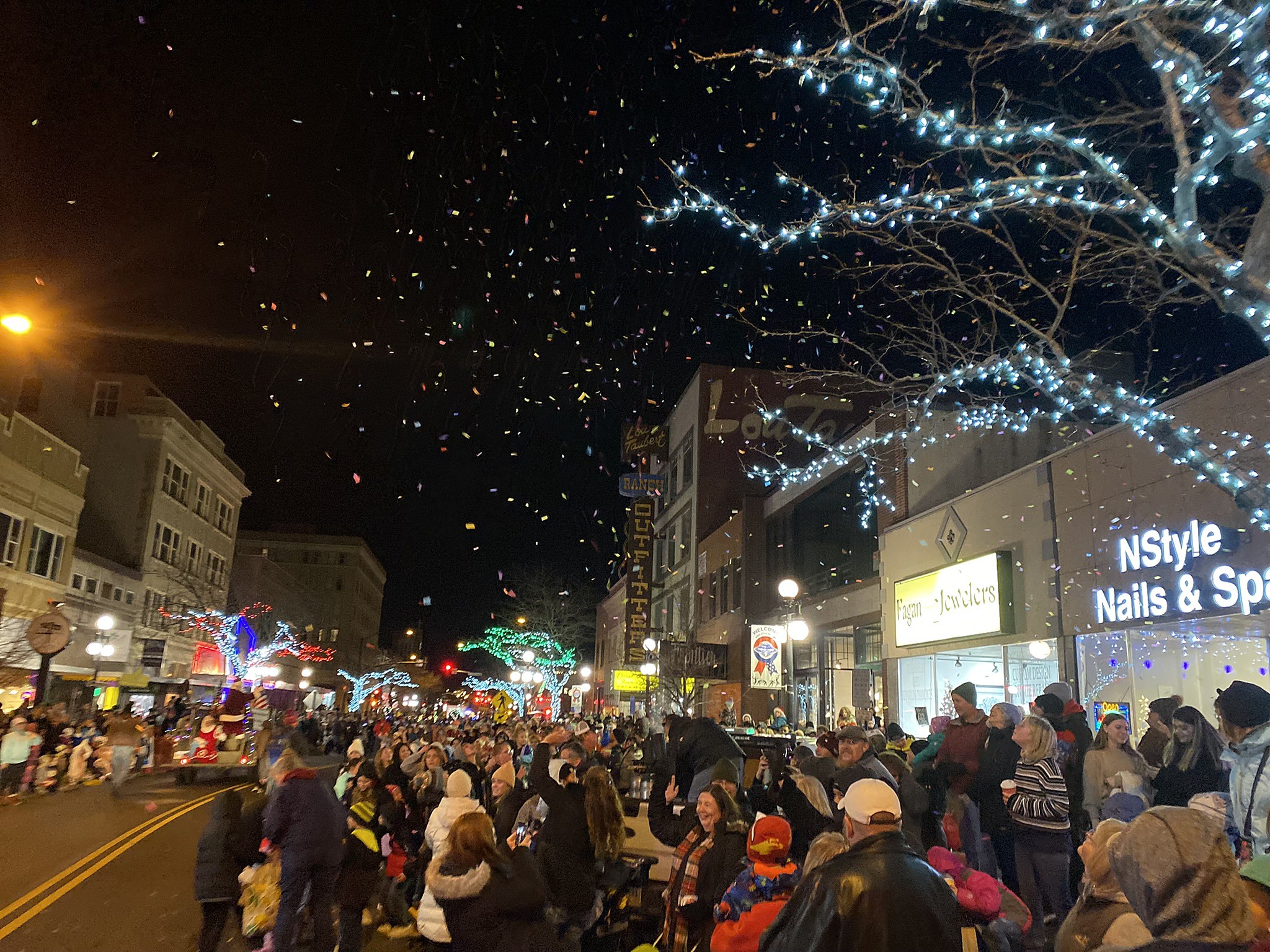 Downtown Casper Christmas Parade Wake Up Wyoming