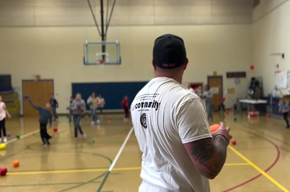 Casper Police Get &#8216;Absolutely Owned&#8217; in Dodgeball by Verda James Elementary Students