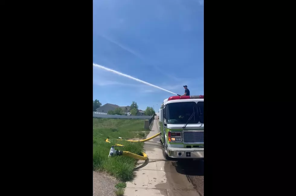 VIDEO: Casper Firefighters Use Hoses To Cool Off Summit Elementary Students