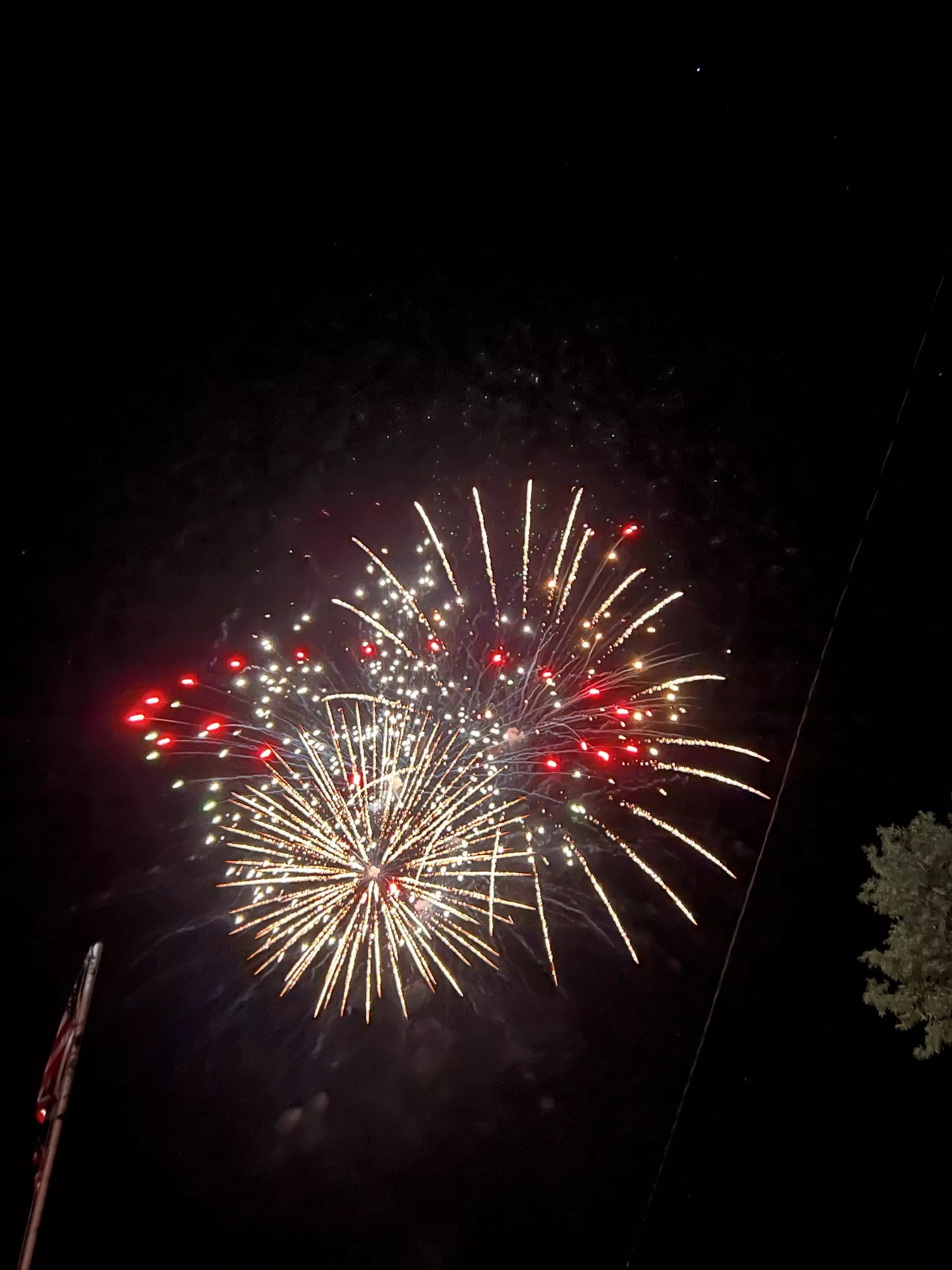 Check out the Firework Show at Alcova Lake
