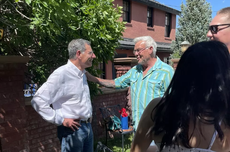 Senator Barrasso Meets Former Pro Wrestling Personality & Current Cody, WY Resident Eric Bischoff