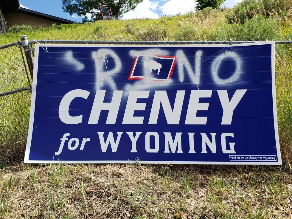 Various Cheney Signs Defaced as Republican Primary Approaches