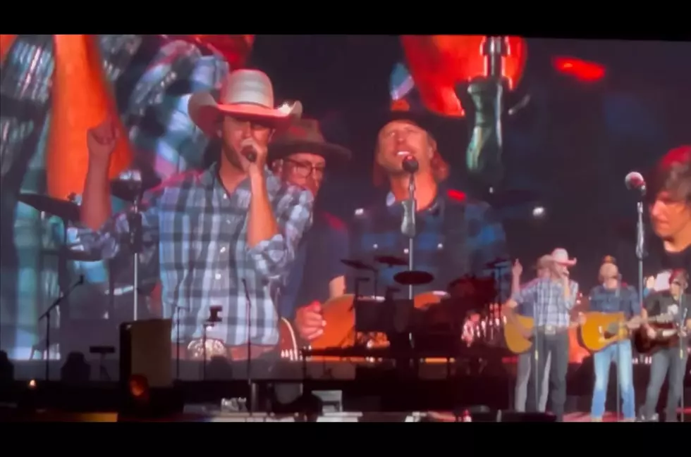 VIDEO: Chancey Williams Plays George Strait Hit with Dierks Bentley at Cheyenne Frontier Days