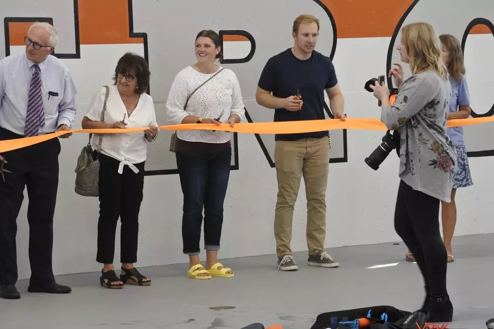 Natrona County High School ribbon cutting for new pool