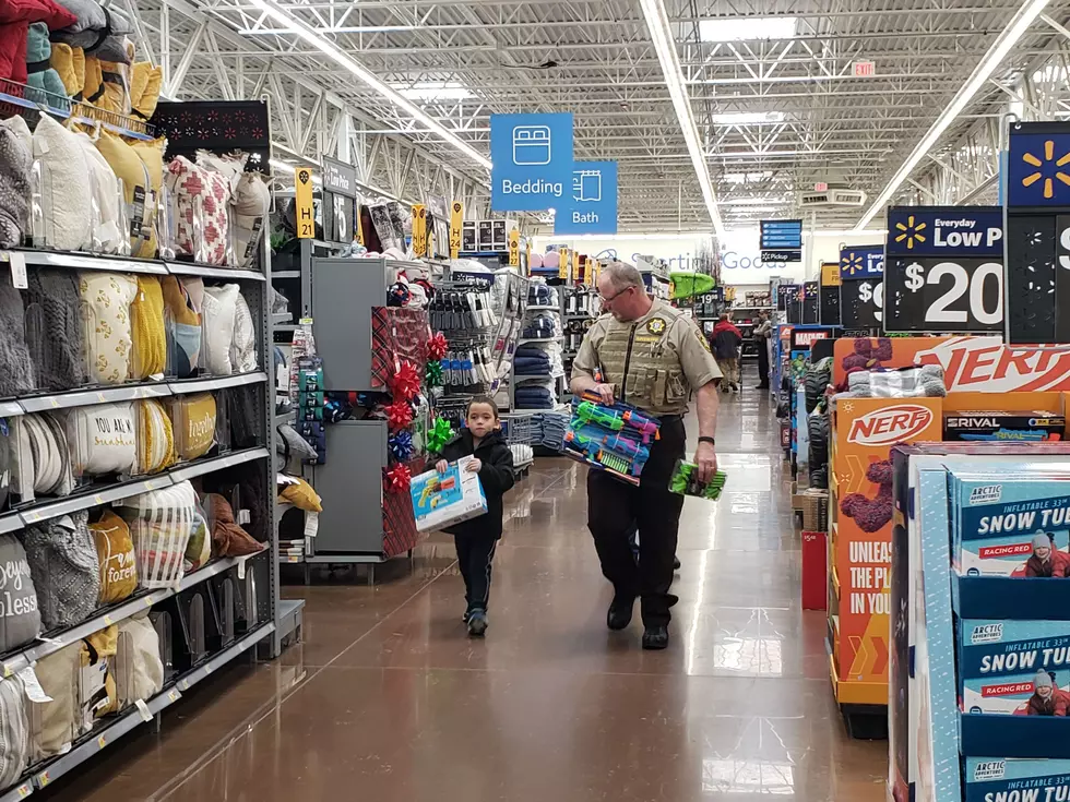 Casper Kids and Cops Shop for Toys and Treats