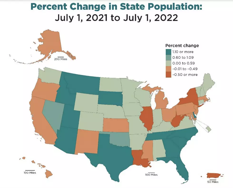 Wyoming’s Growth in 2022 Ranked 22nd Highest in the Nation