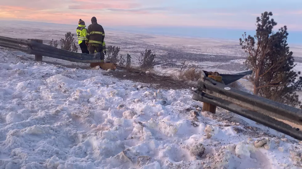 Vehicle Went Over Edge of Lookout Point Atop Casper Mt., Life Flight Called