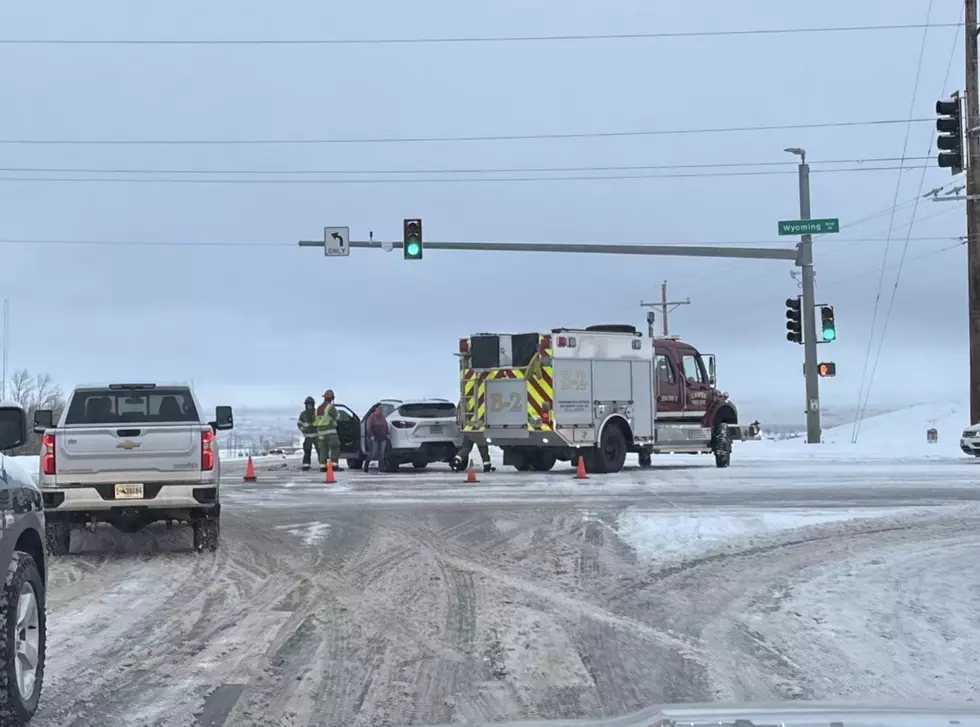 Avoid Area: Crash at Casper Mountain Road & Wyoming Boulevard