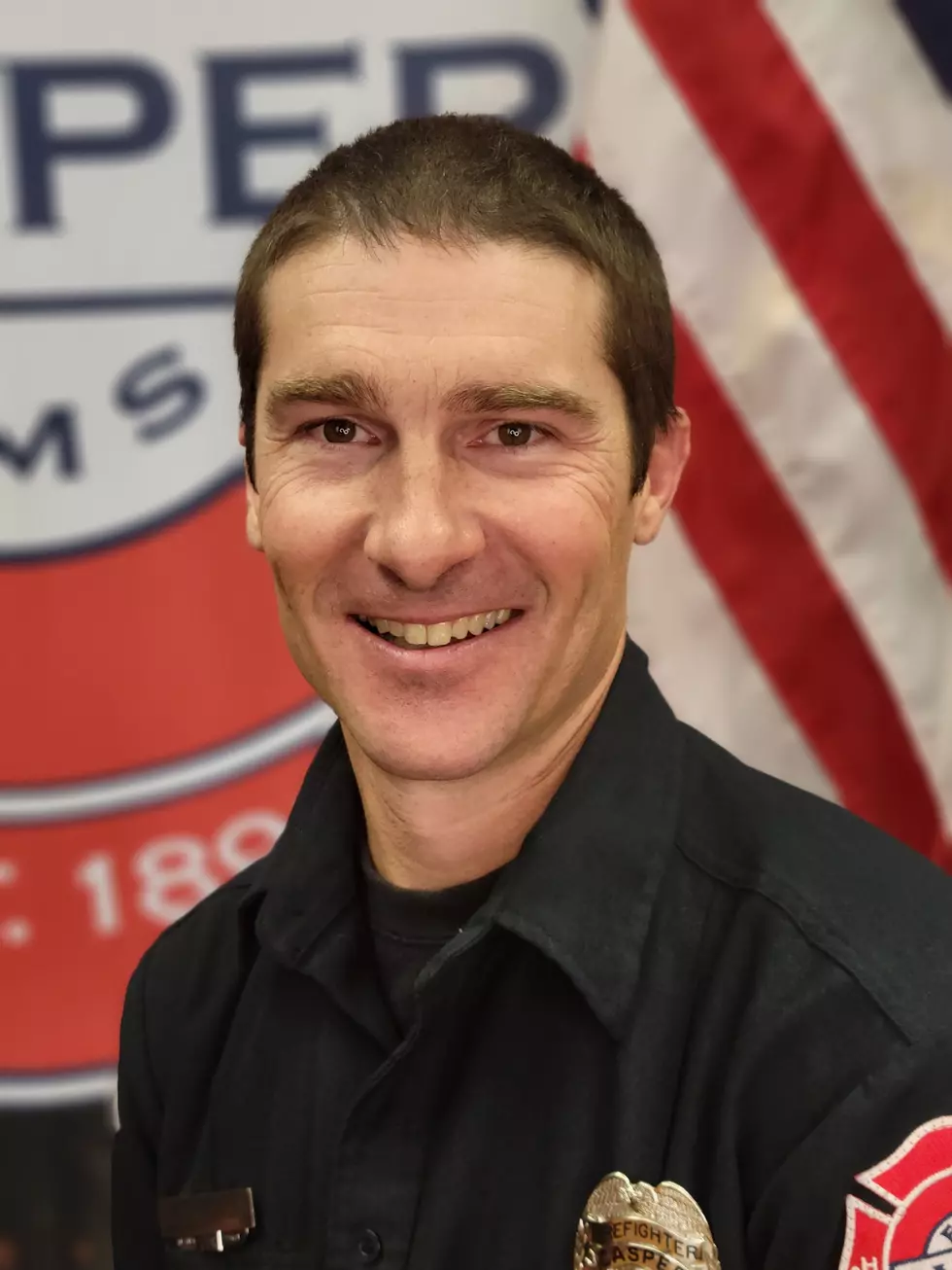 Eric Christensen Awarded Casper Fire-EMS Firefighter of 2022