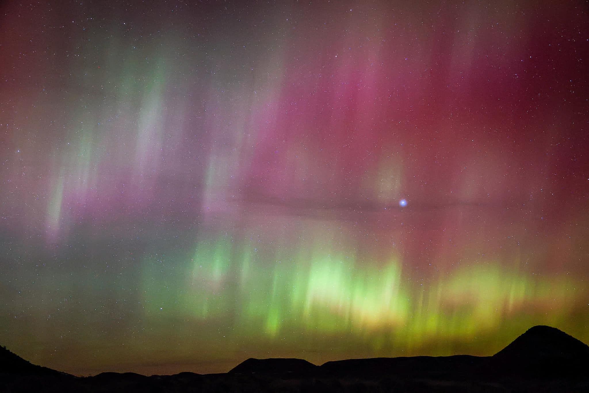 Marvel At Wyoming's View of The Aurora Borealis