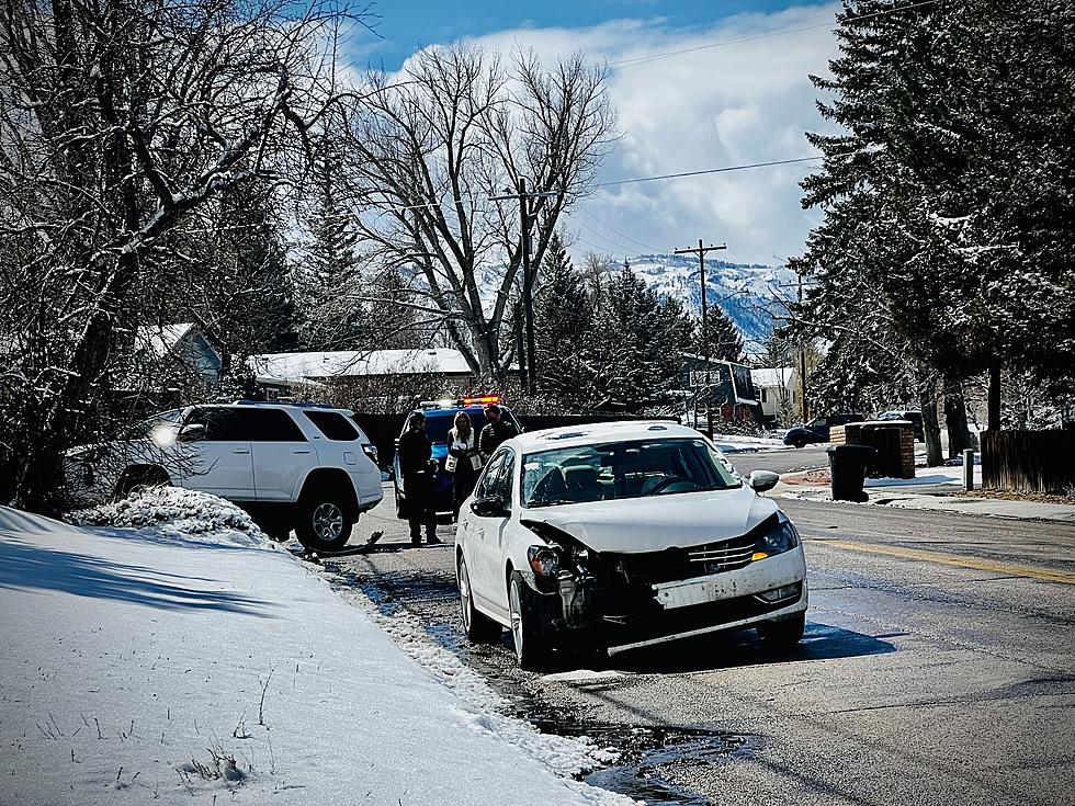 Collision on Poplar Street in Casper, Car Crashes into Tree