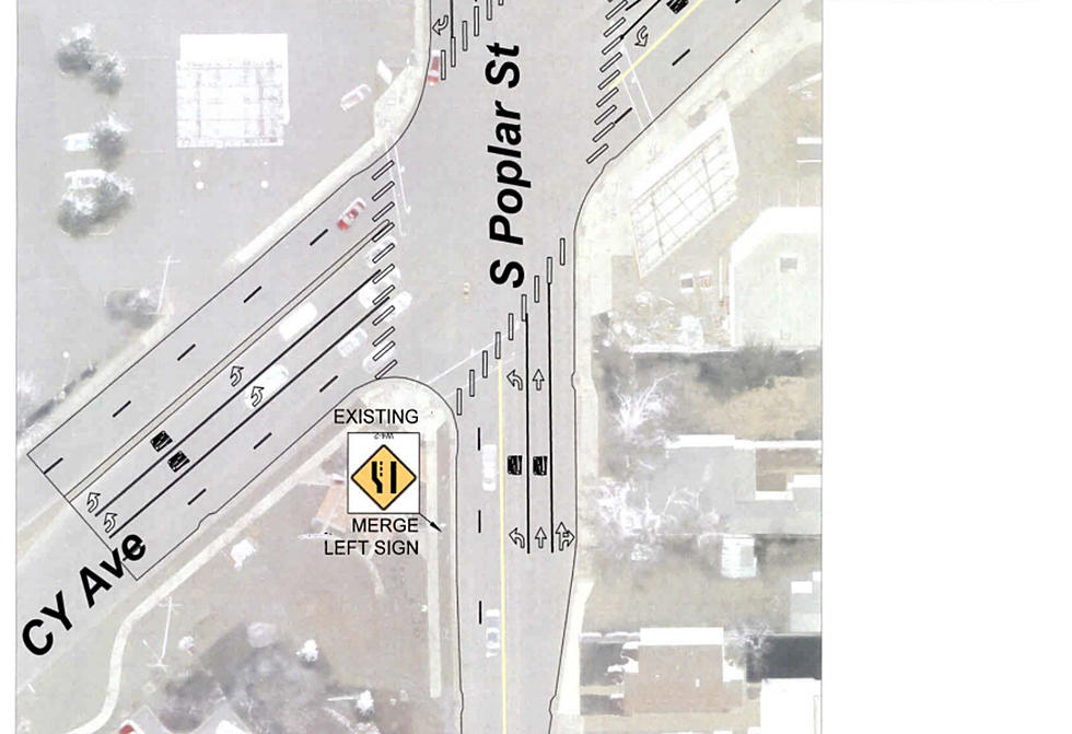 Wider Lanes at CY and Poplar Could Mean No More On-Street Parking