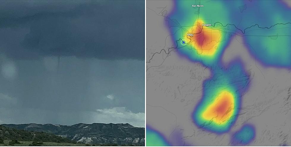 National Weather Service Reports Cold Air Funnels in Natrona County