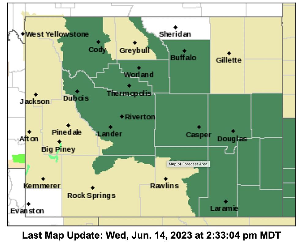National Weather Service: Flood Watch Covers Most of Wyoming