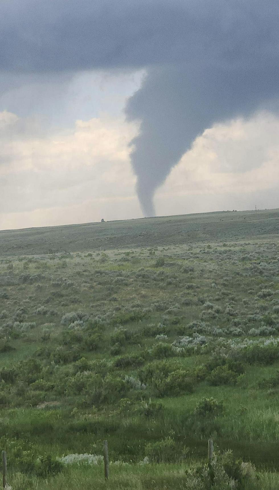 Tornado Spotted at Teapot Ranch ~40 Miles North of Casper
