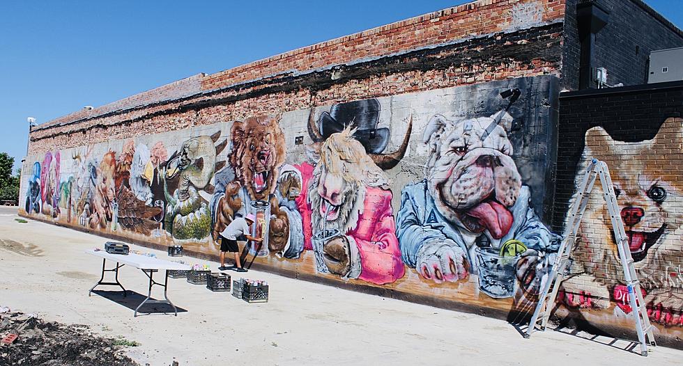 New Mural for Downtown Casper’s Historic Yellowstone District