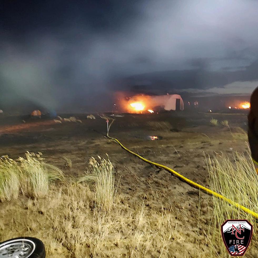 Casper Fire-EMS Share Photos, More Info from the Wildland Fires in Natrona County on Sunday