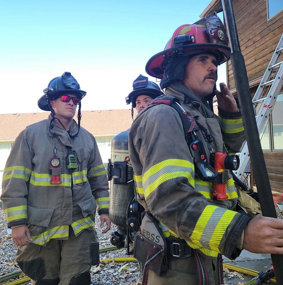 Casper Fire-EMS Rescue 3 Cats, 5 Kittens, 1 Dog, and 1 Rabbit From Apartment Fire