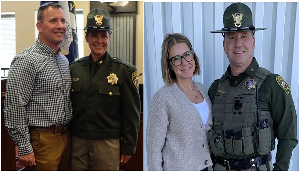 Husband & Wife are Both Awarded by the Wyoming Highway Patrol for their Leadership