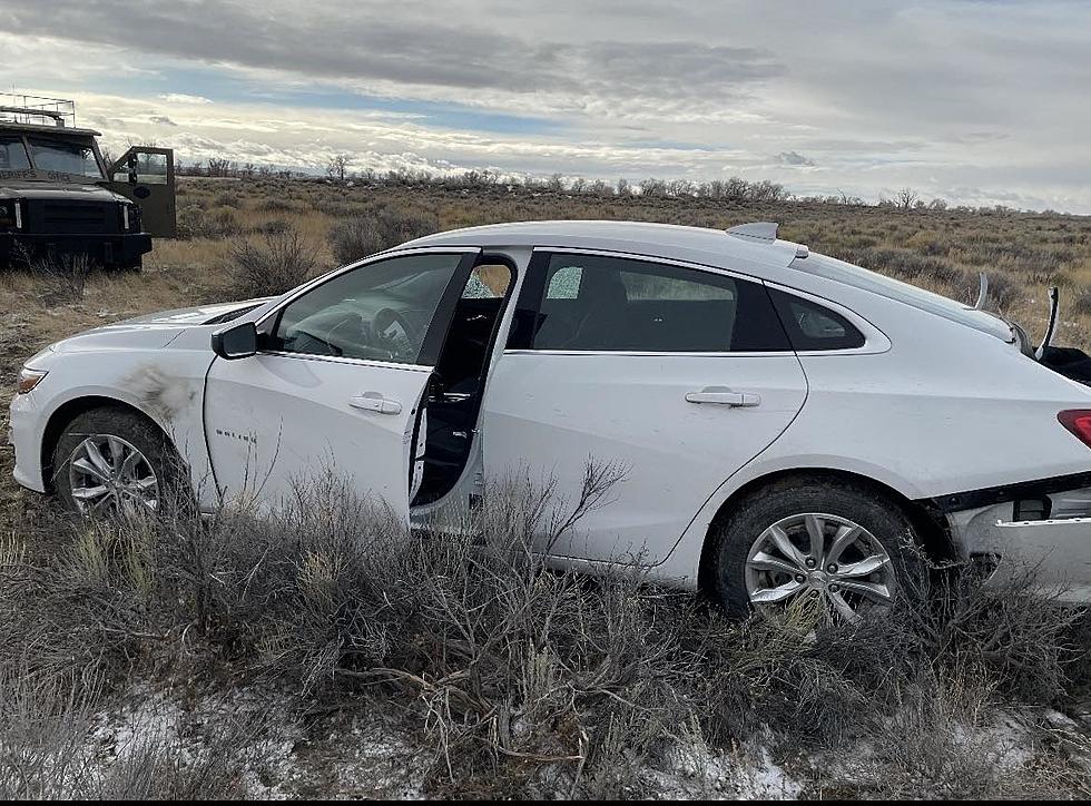 Chevy Malibu Takes Wyoming Highway Patrol on Two High Speed Chases