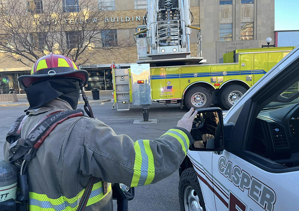 Casper Firefighters Responded to Smoky Hallway in Odd Fellows Building, No Injuries