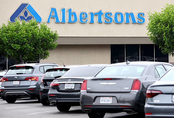 US sues to block merger of grocery giants Kroger and Albertsons,
saying it could push prices higher