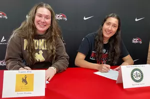 Two  Casper College Lady T-Birds Commit to the Next Level