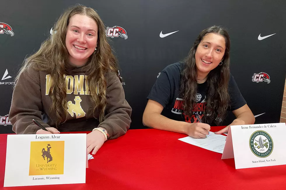 Two  Casper College Lady T-Birds Commit to the Next Level