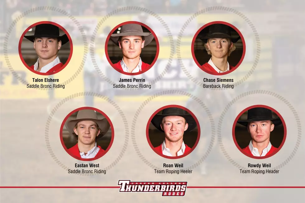 Six cowboys from Casper College rodeo team to compete at CNFR