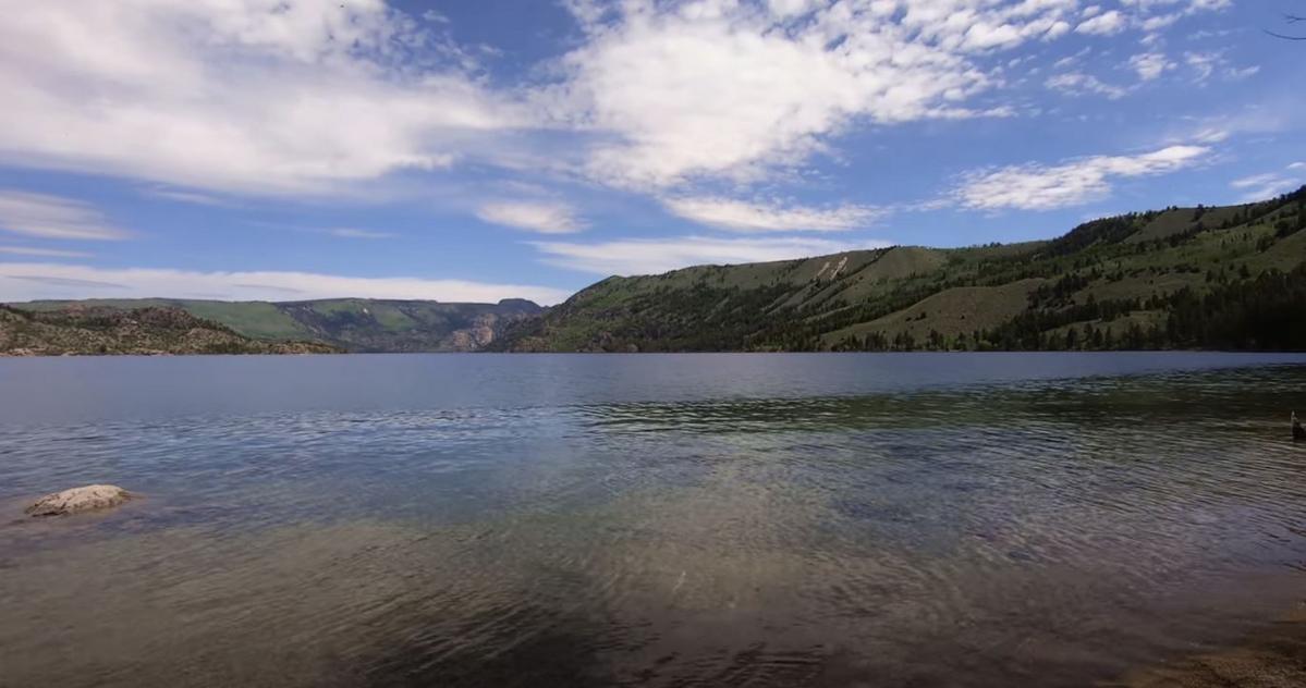 Deep Lake by Wyoming, USA