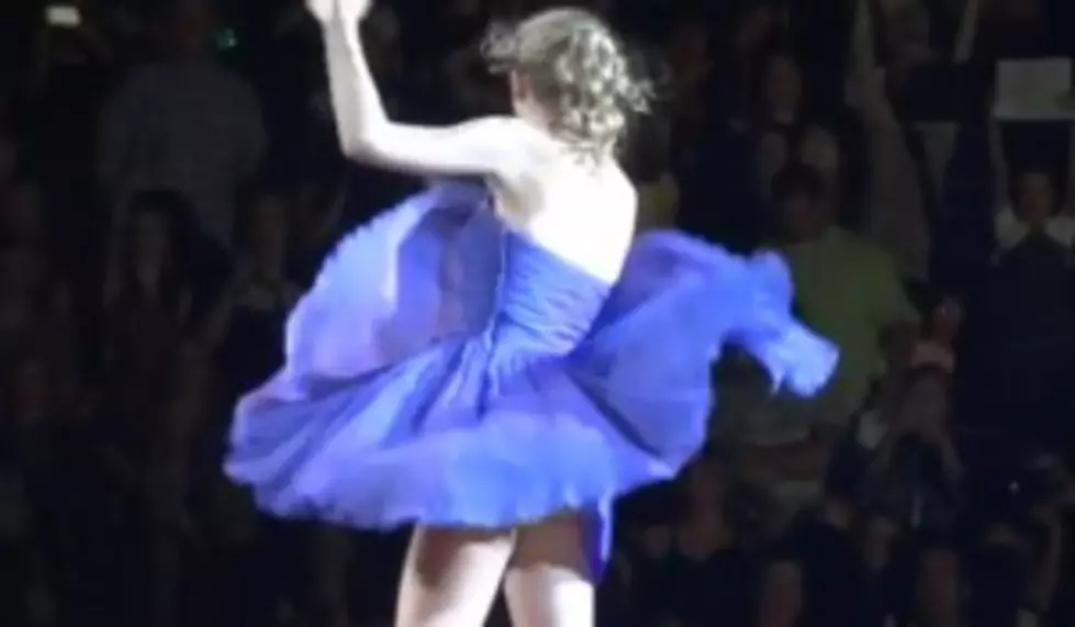 Taylor Swift's Wardrobe Malfunction & Cover of Nelly's 'Just A Dream' At  Her Speak Now Stop