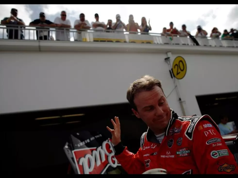 NASCAR&#8217;s Kevin Harvick&#8217;s Car Damaged During Drivers Meeting At Texas 500